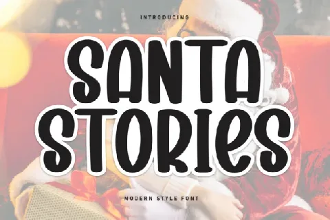 Santa Stories Display font