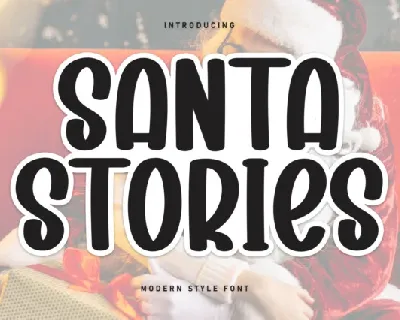 Santa Stories Display font