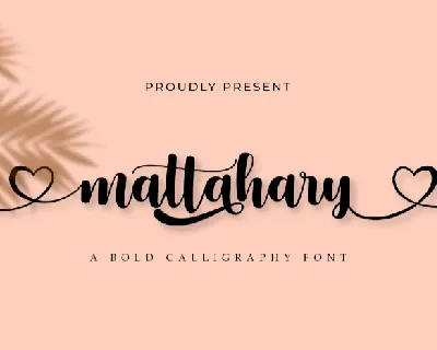 Mattahary font