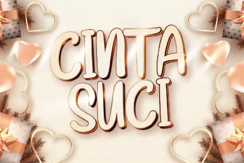 CINTA SUCI font