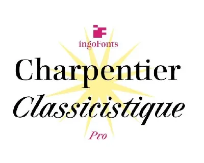 Charpentier Classicistique Family font