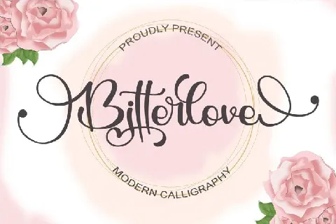 Bitterlove font