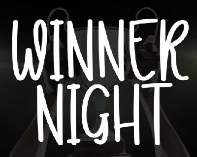 Winner Night Display font