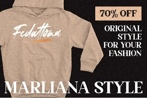 Fedattona font