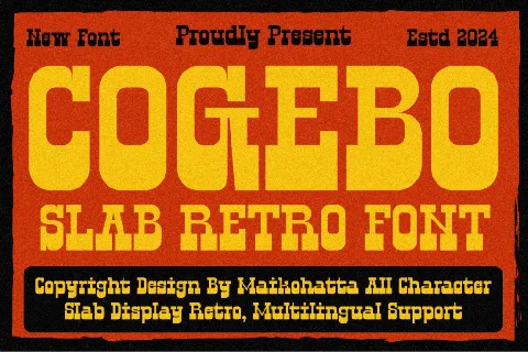 COGEBO font