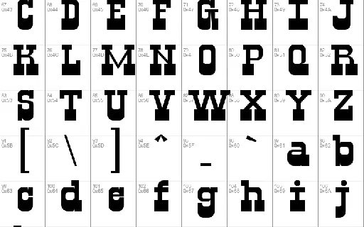 COGEBO font