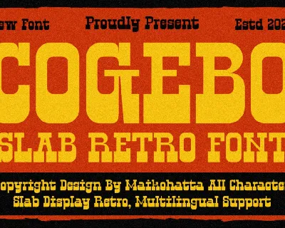 COGEBO font