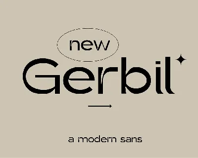 Gerbil Typeface font