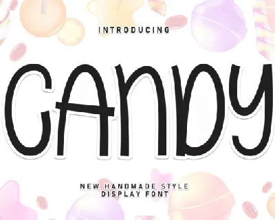Candy Display font