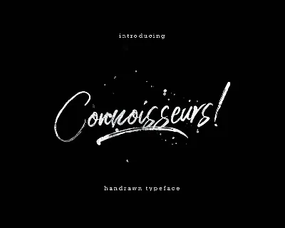 Connoisseurs font