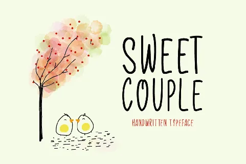 Sweet Couple font