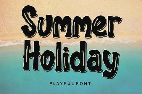 Summer Holiday - Personal Use font