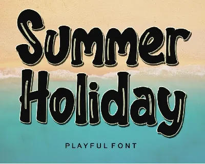 Summer Holiday - Personal Use font