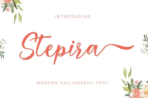 Stepira font