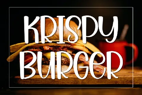 Krispy Burger Typeface font