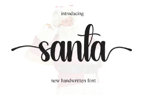 Santa Script Typeface font