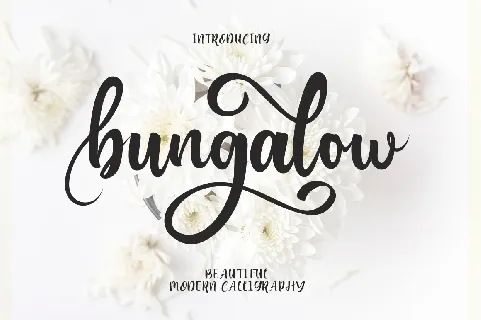 Bungalow Script font