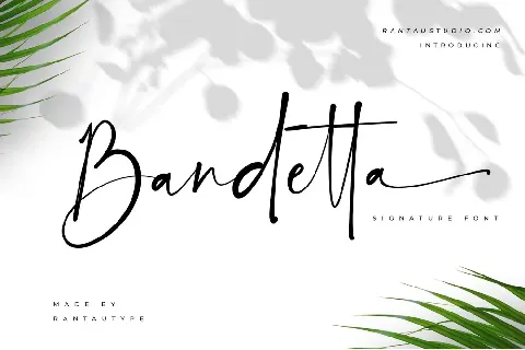 Bandetta font