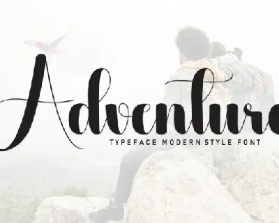 Adventure Script Typeface font