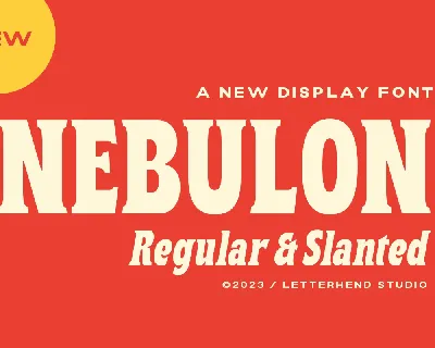 Nebulon font