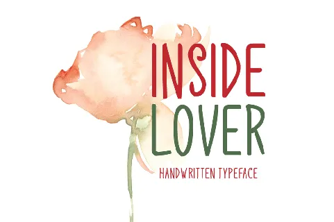 Inside Lover font