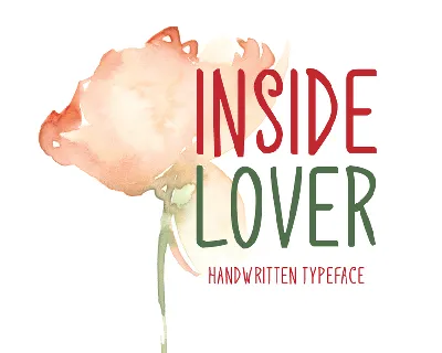 Inside Lover font