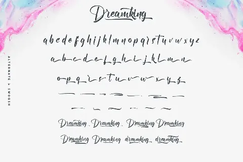 Dreamking Demo font