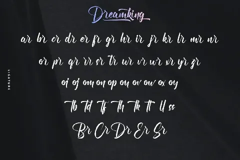 Dreamking Demo font