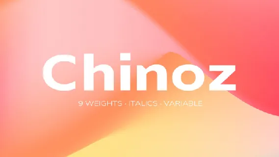 Chinoz Family font