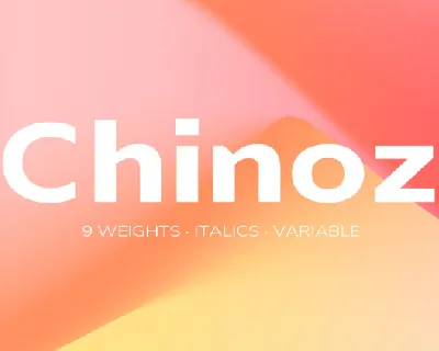 Chinoz Family font