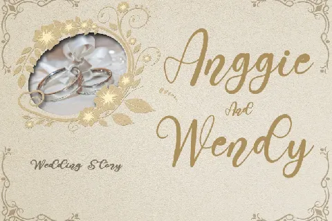 Wedding Holiday font