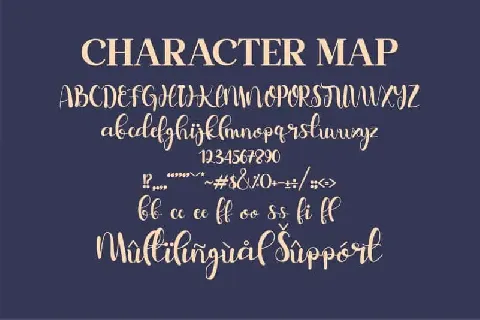 Belymole Calligraphy font