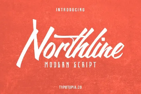 Northline Modern Script font