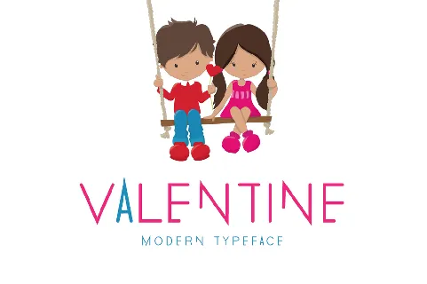 Valentine font