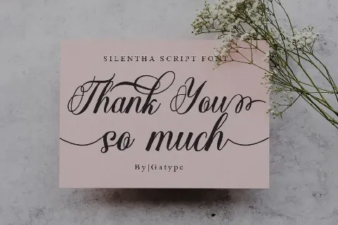 Silentha font