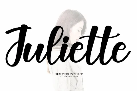 Juliette Script Typeface font