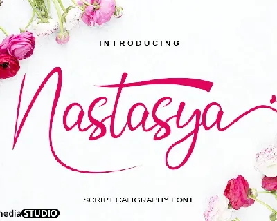 Nastasya Script font