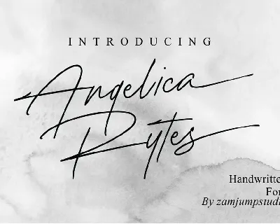 Angelica Rytes font