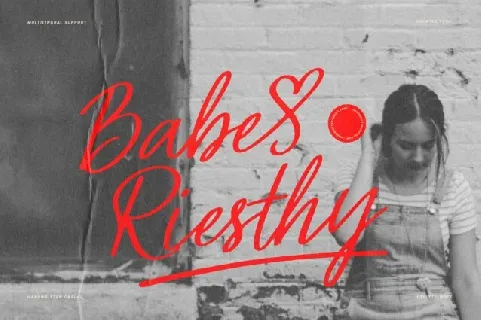 Babe Riesthy font