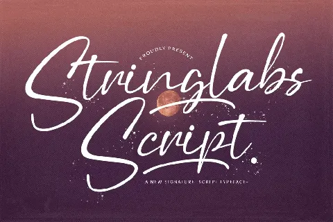 Stringlabs Script font