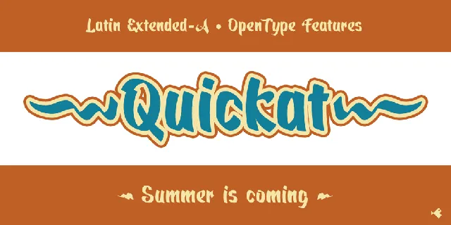 Quickat font