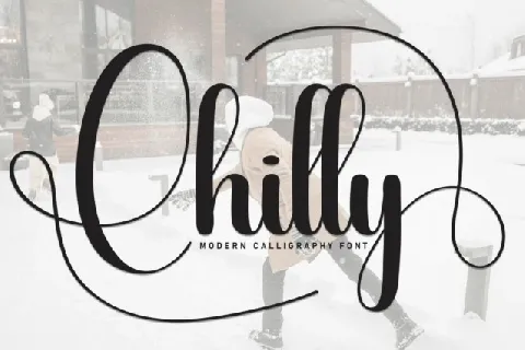 Chilly Script Typeface font