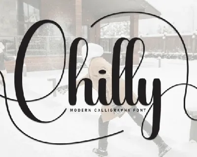 Chilly Script Typeface font