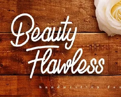 Beauty Flawless font