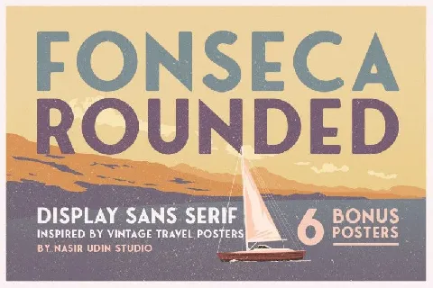 Fonseca Rounded Typeface font