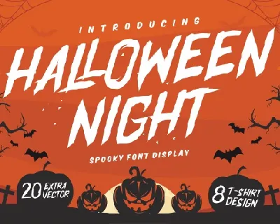 Halloween Night font
