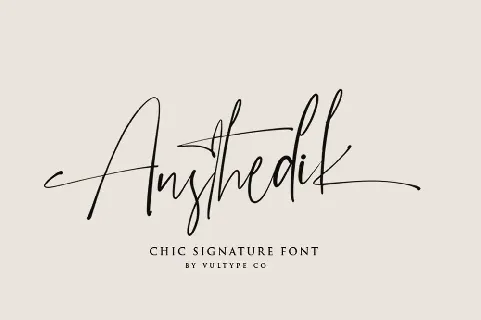 Austhedik font