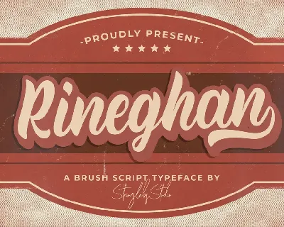 Rineghan font