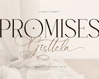 Promises Gisttela font