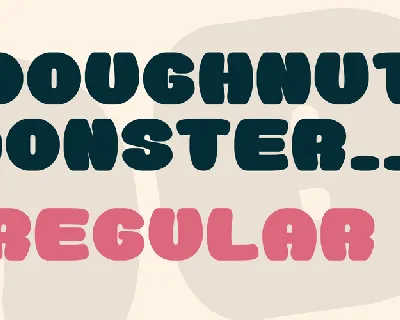Doughnut Monster__G font
